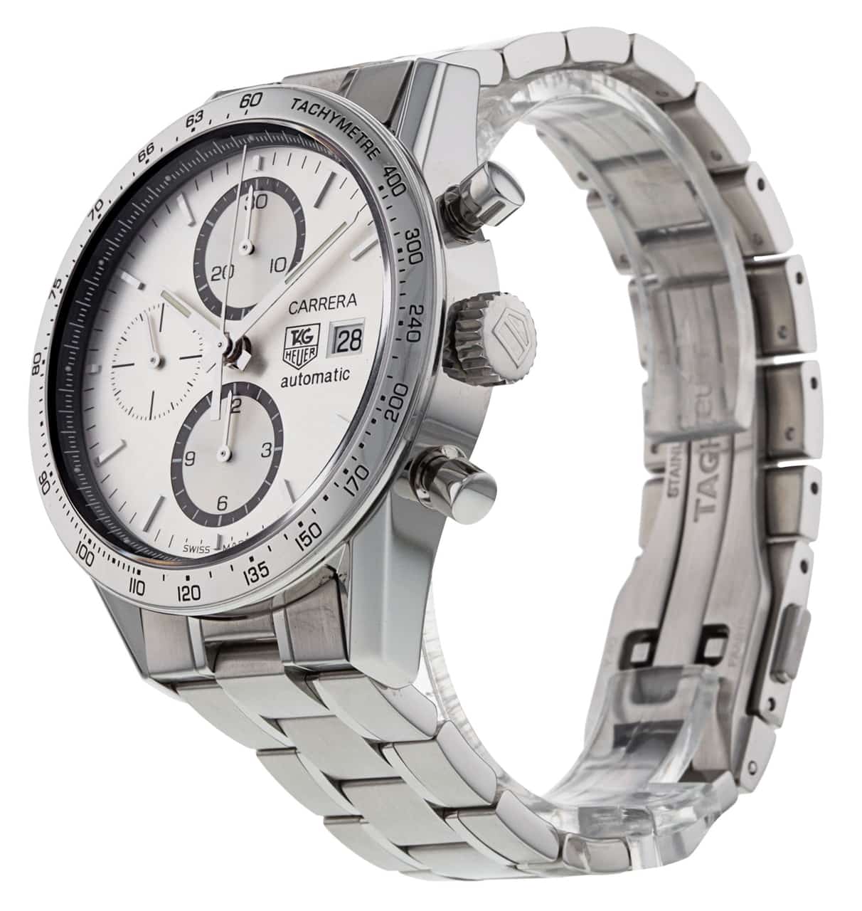 Pre Owned Tag Heuer Carrera CV2017.BA0794 Watch Watchfinder Co